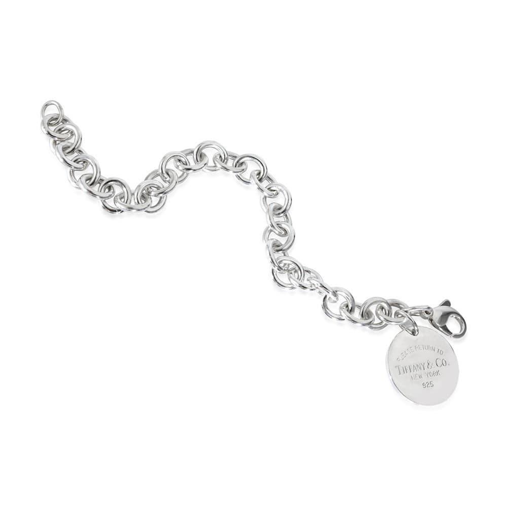 Tiffany & Co. Return To Tiffany Round Tag Bracelet in Sterling Silver