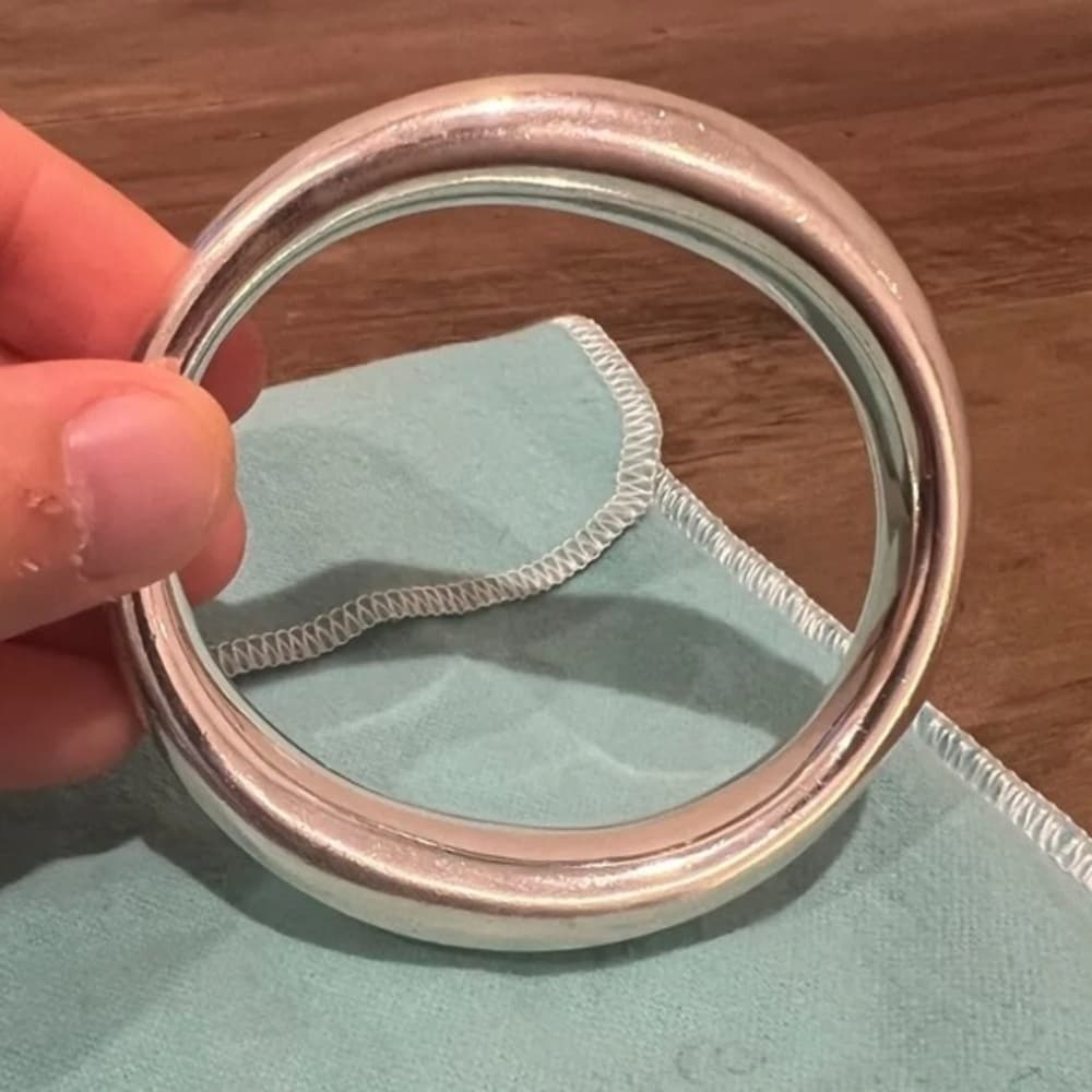 Tiffany & Co Tiffany & Co. Elsa Peretti 'Doughnut' Bangle in 925 Silver