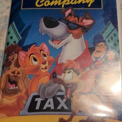 Walt Disney Oliver and Company VHS Animated Musical Family Movie