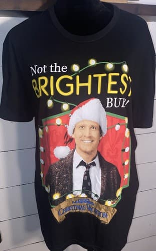 National Lampoon’s Christmas Vacation T Shirt Featuring Clark Adult Sz Lg