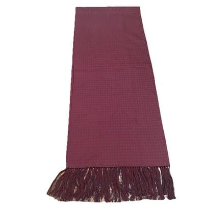 Sulka Vintage Luxury Mens Fine Silk Overcoat Scarf Made In England