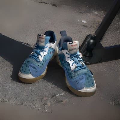 Jordan Delta 2 Cerulean CV8121400 Sz 9.5