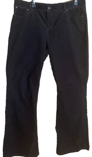 Talbots Flawless Five Pocket Classic Corduroy Pants Flare Leg Sz 16