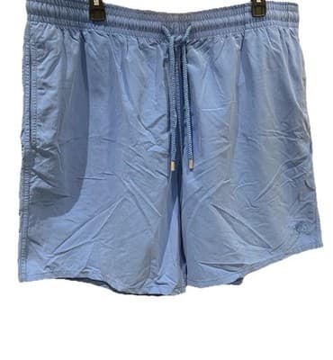 Vilebrequin Swim Trunks Shorts Solid Blue Mens 4XL Mesh Lined W38