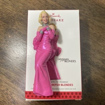 Hallmark Keepsake Marilyn Monroe Gentlemen Prefer Blondes 2013 New Christmas