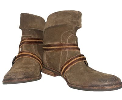 Matisse Leather Ankle Boots Ladies Wench Festival Medieval Fair Moto size 7