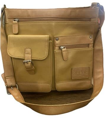 Women's RELIC Multi-Pocket Shoulder Bag Purse With Adj. Strap