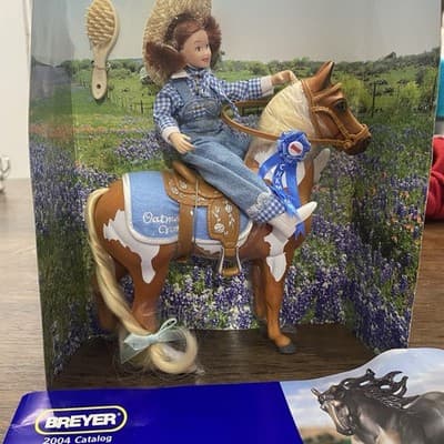 Breyer Little Debbie Special Edition Pony and Rider set 2004 701806 W Catalog