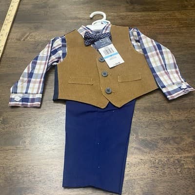 Izod 6 Month Boys 4 Piece Easter Suit