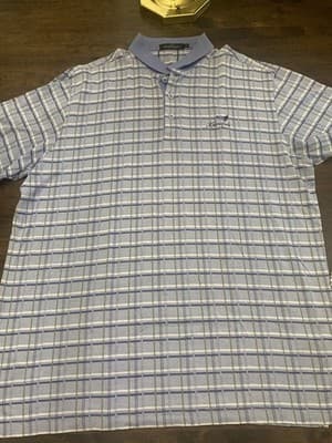 Bugatchi Uomo Polo Mercerized Egyptian Cotton XL Kaanapali Maui Golf Resort Vaca