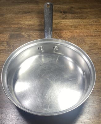 Stainless Steel Skillet 8.5 In Made In India