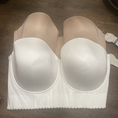 Parfait Long Line Strapless Bras UK 44FF US 44H Bridal Bra Full Bust Lot Of 2