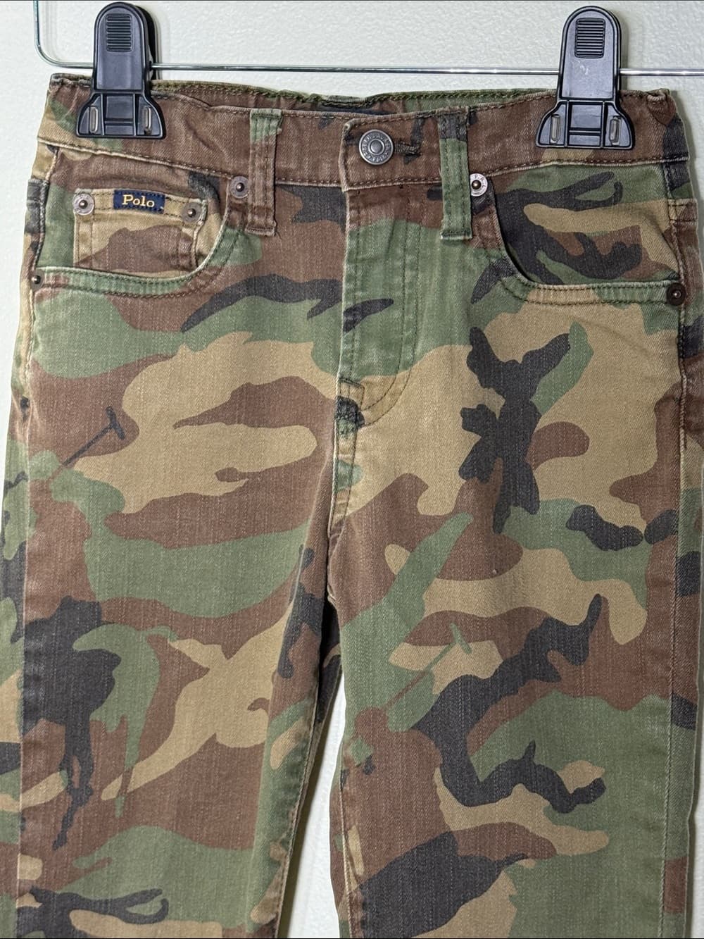Polo by Ralph Lauren Brown and Green Camo Pants