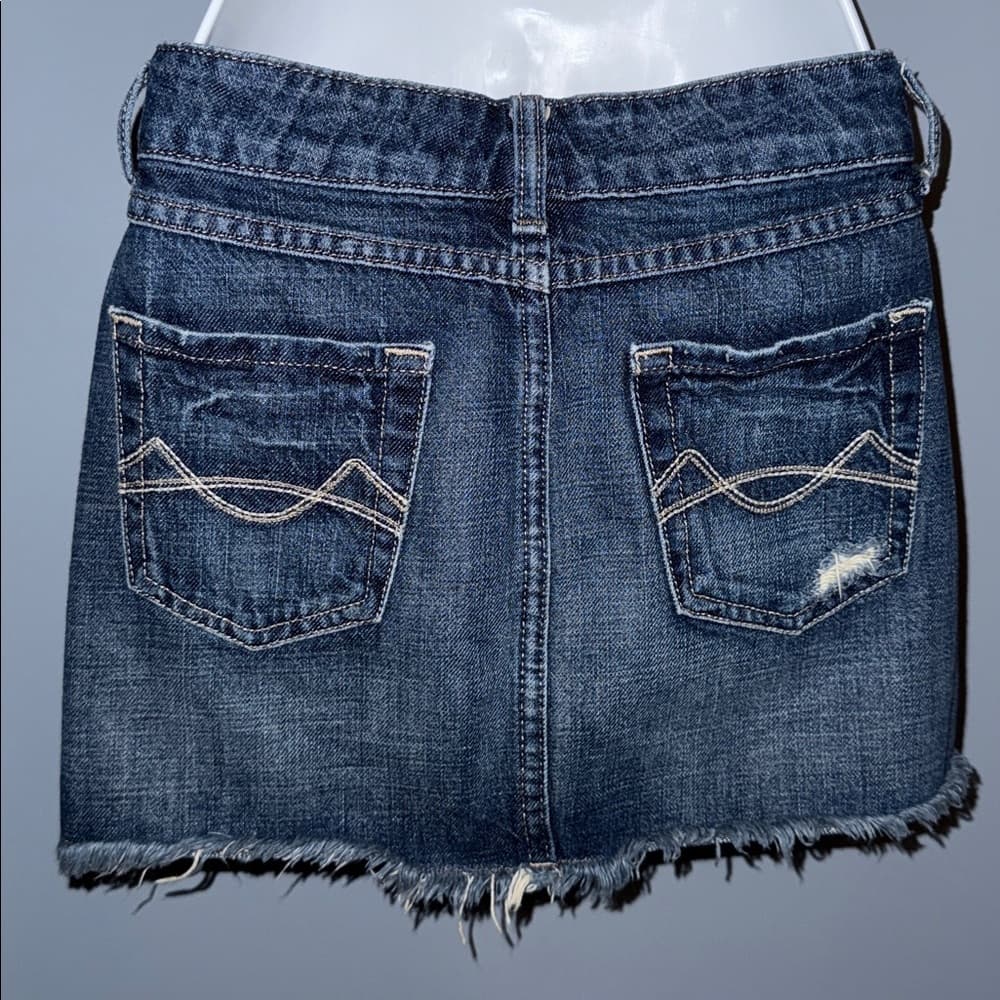 Trendy Mossimo Denim Mini Skirt - Size 1 (Juniors)