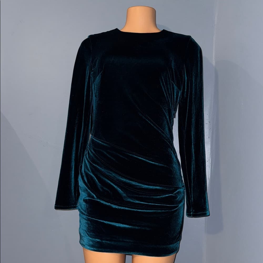 House of London Velvet Dress - Size Small
