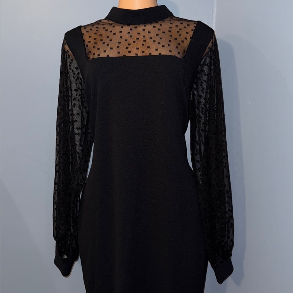 Stylish Ashley Stewart Dress with Lace Details - Size 14/16W