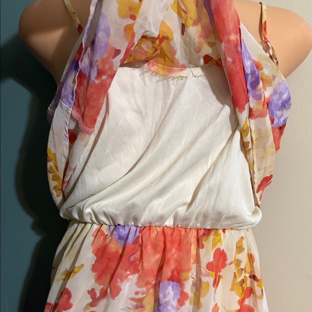 Everly floral tank top dress