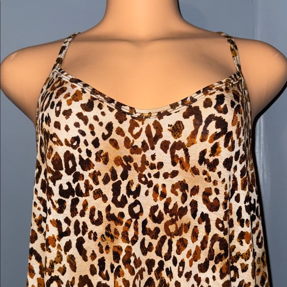 Janette Plus Animal Print Maxi Dress