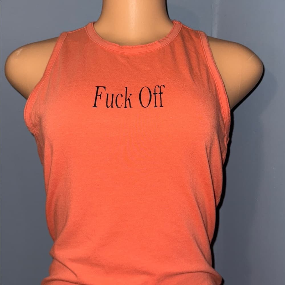 Mad Rag Coral Tank Top Dress - Size Large