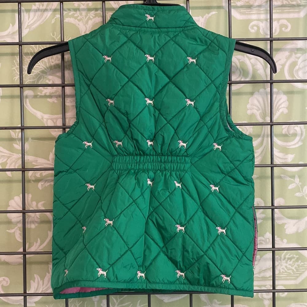 Gymboree green puffer vest