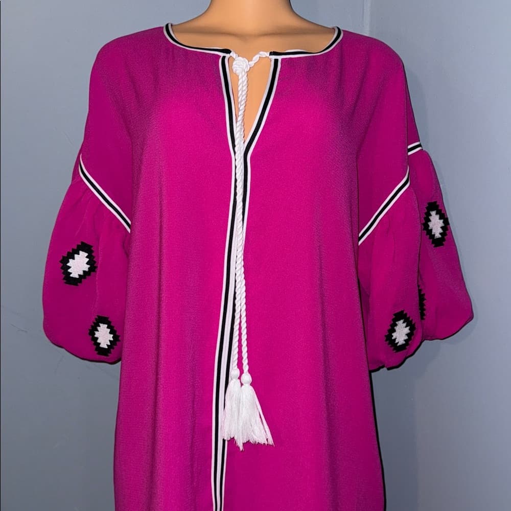 TCEC hot pink Allison top