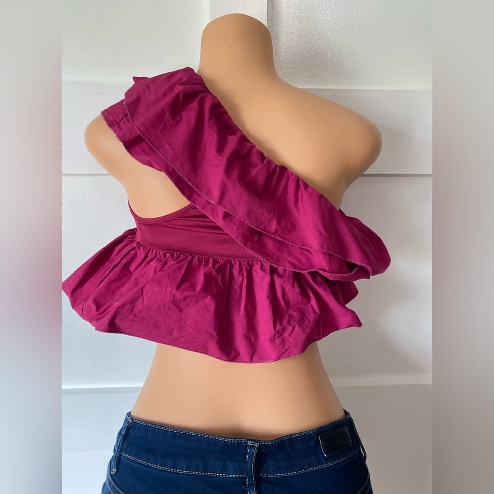 Zara Off the Shoulder Crop