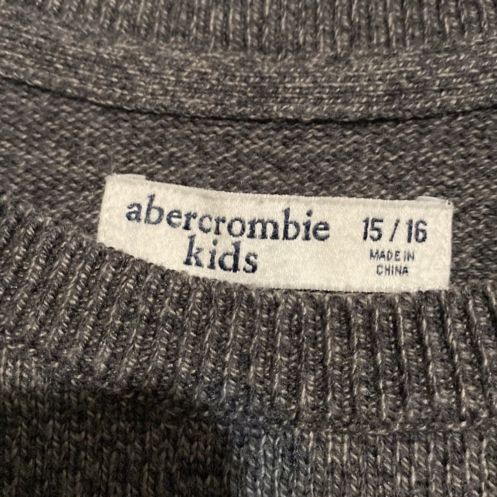 Abercrombie Kids grey sweater