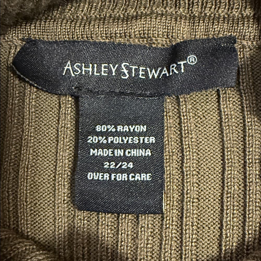 Ashley Stewart turtleneck sweater