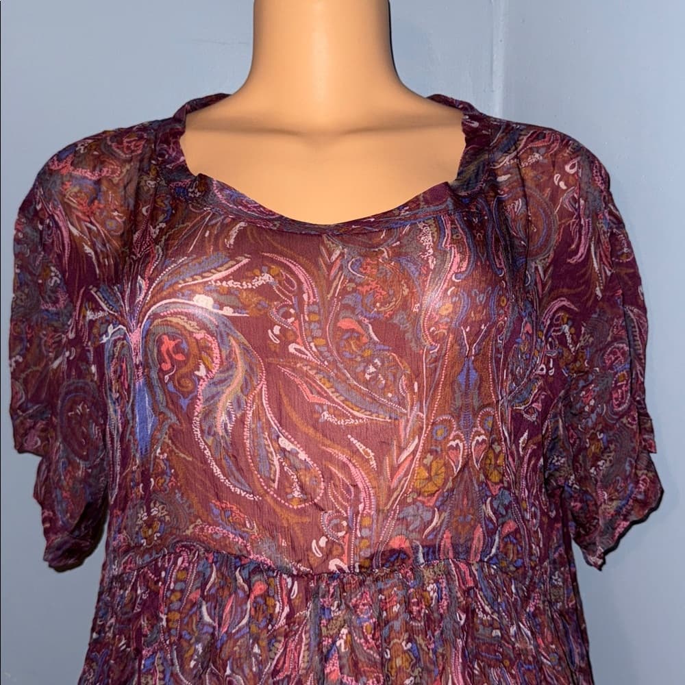 Free People Boho Chic Blouse – Size Small Petite