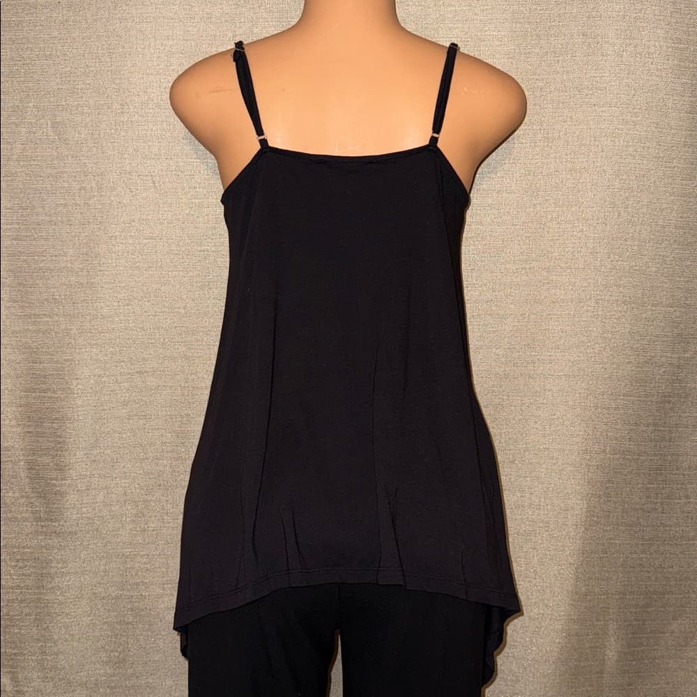 Michael Kors Black Camisole with Chain Straps - Size Small