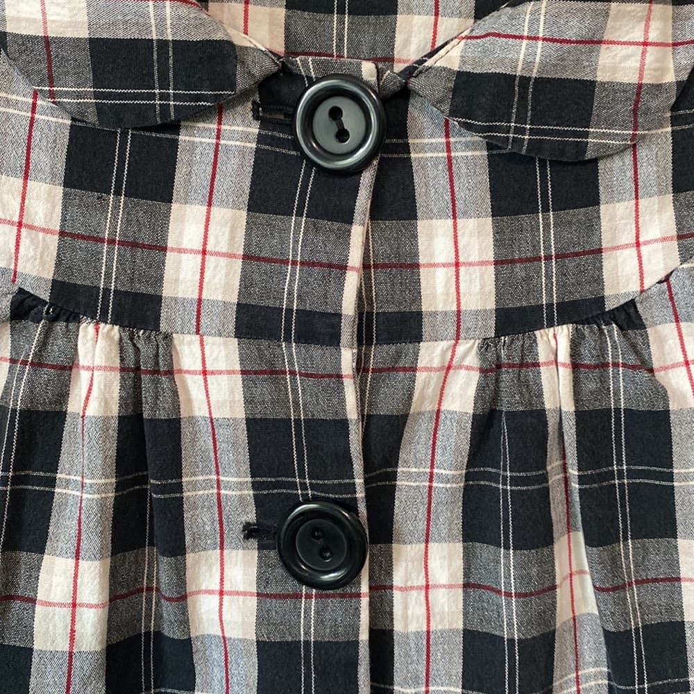 Stylish At Last Plaid Top - Size 1X