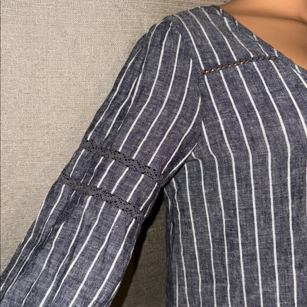 Old Navy Striped Button-Up Blouse - Size XS