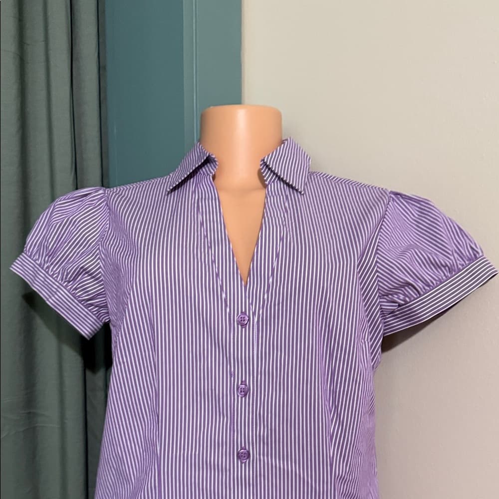 Stylish The Limited Striped Blouse - Size Small