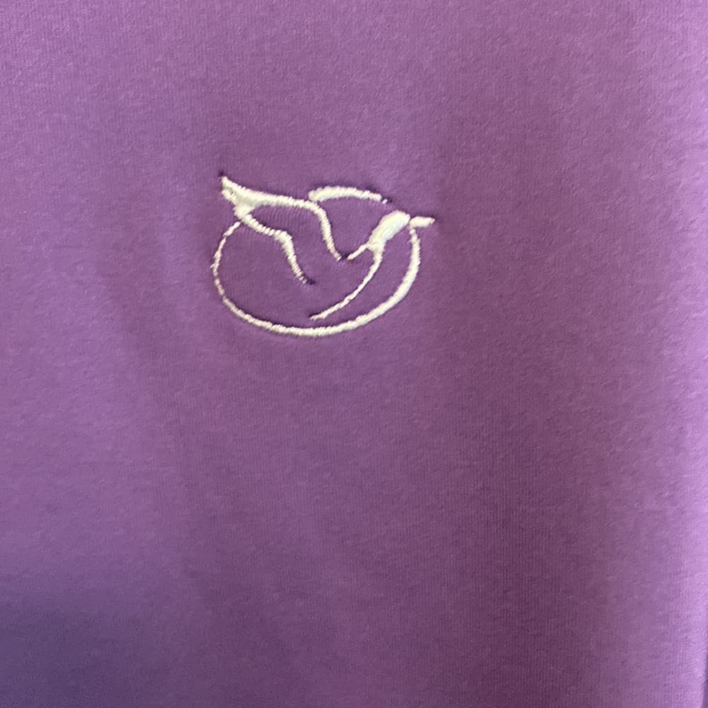 Foot Joy purple polo shirt