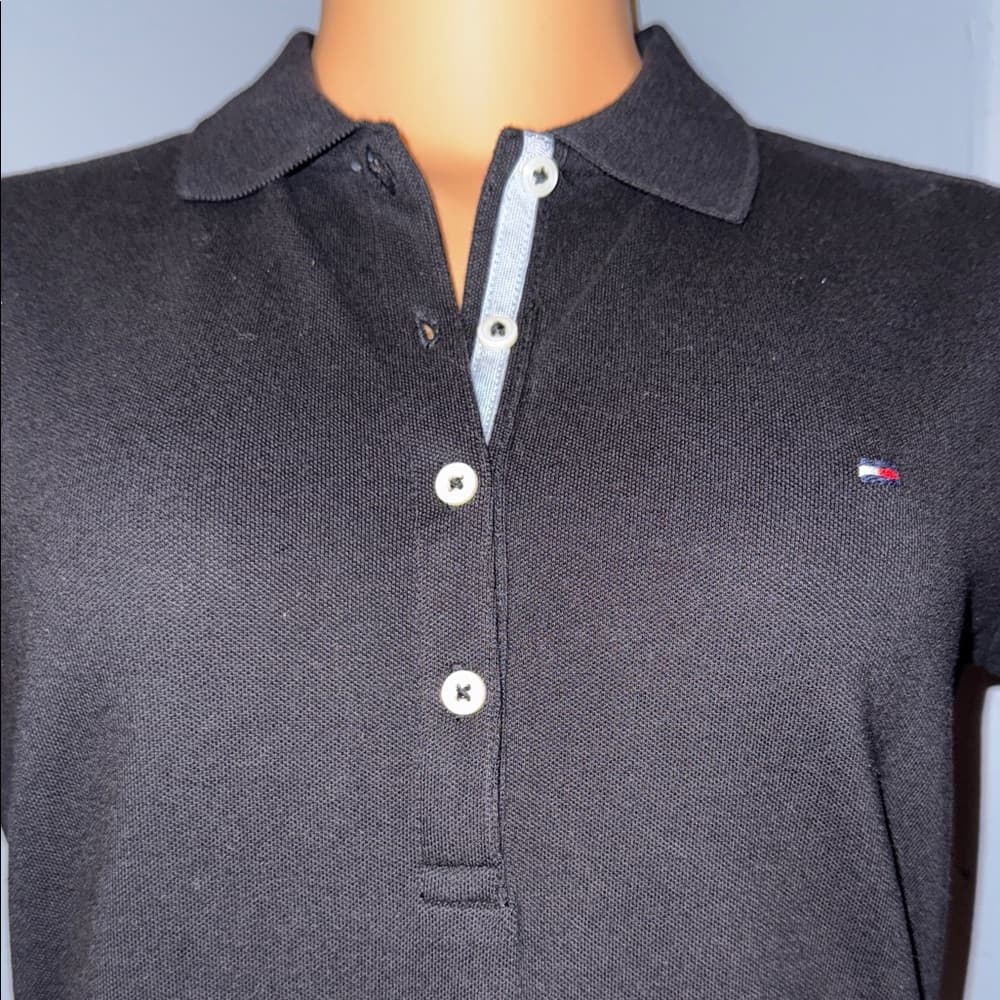 Classic Black Polo Shirt - Size small