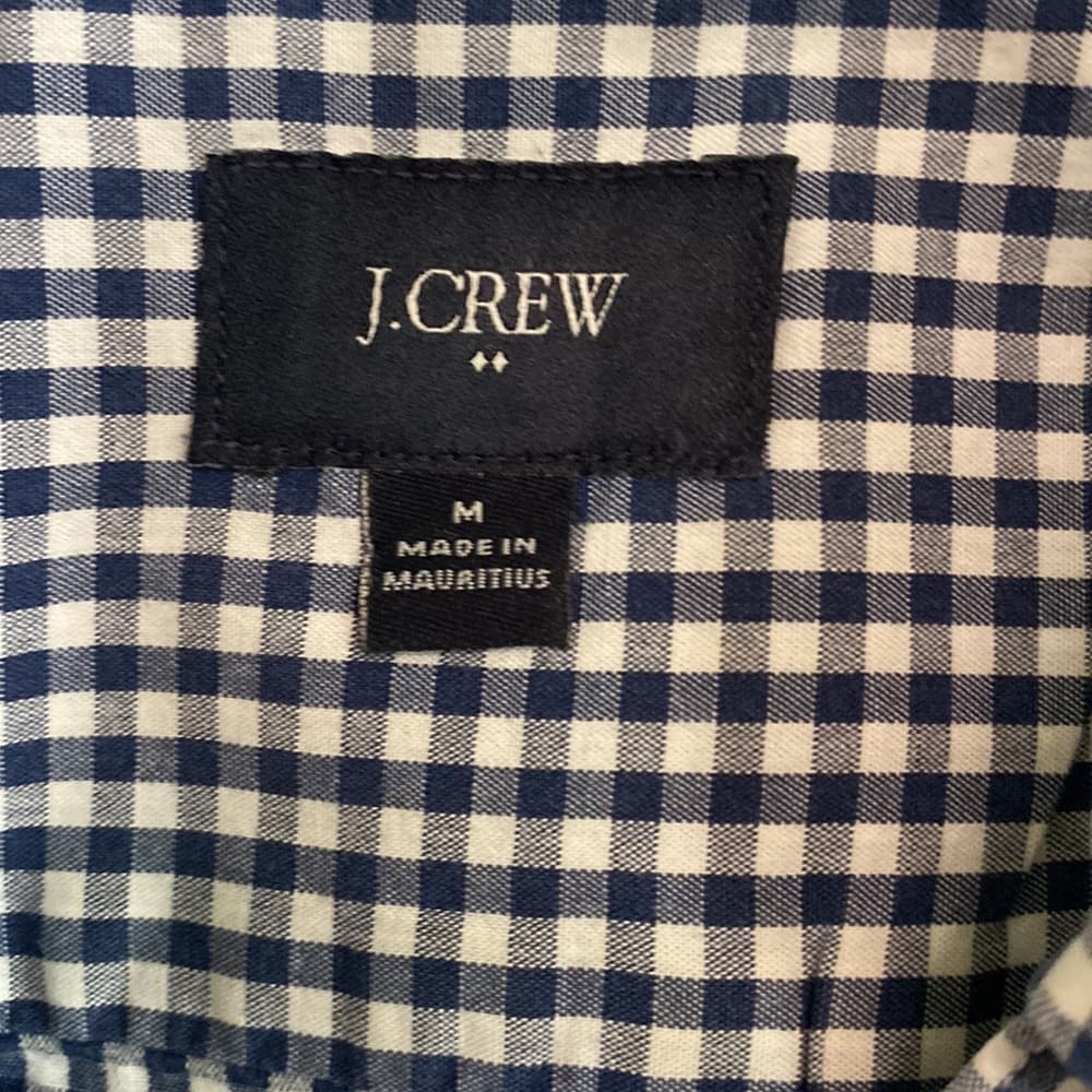J. Crew men’s long sleeve button down shirt