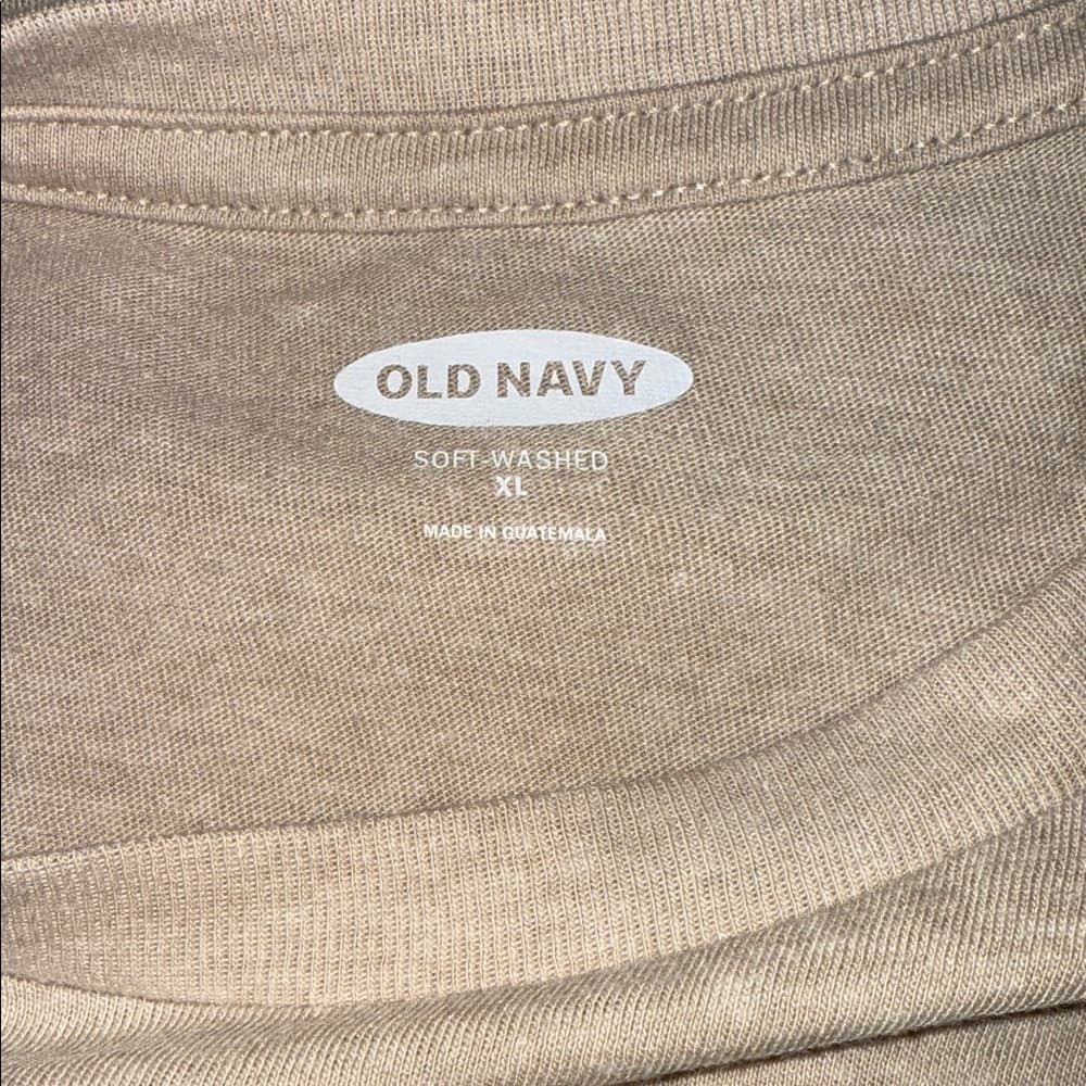 Old Navy California Bear Graphic Long Sleeve Shirt - Cream