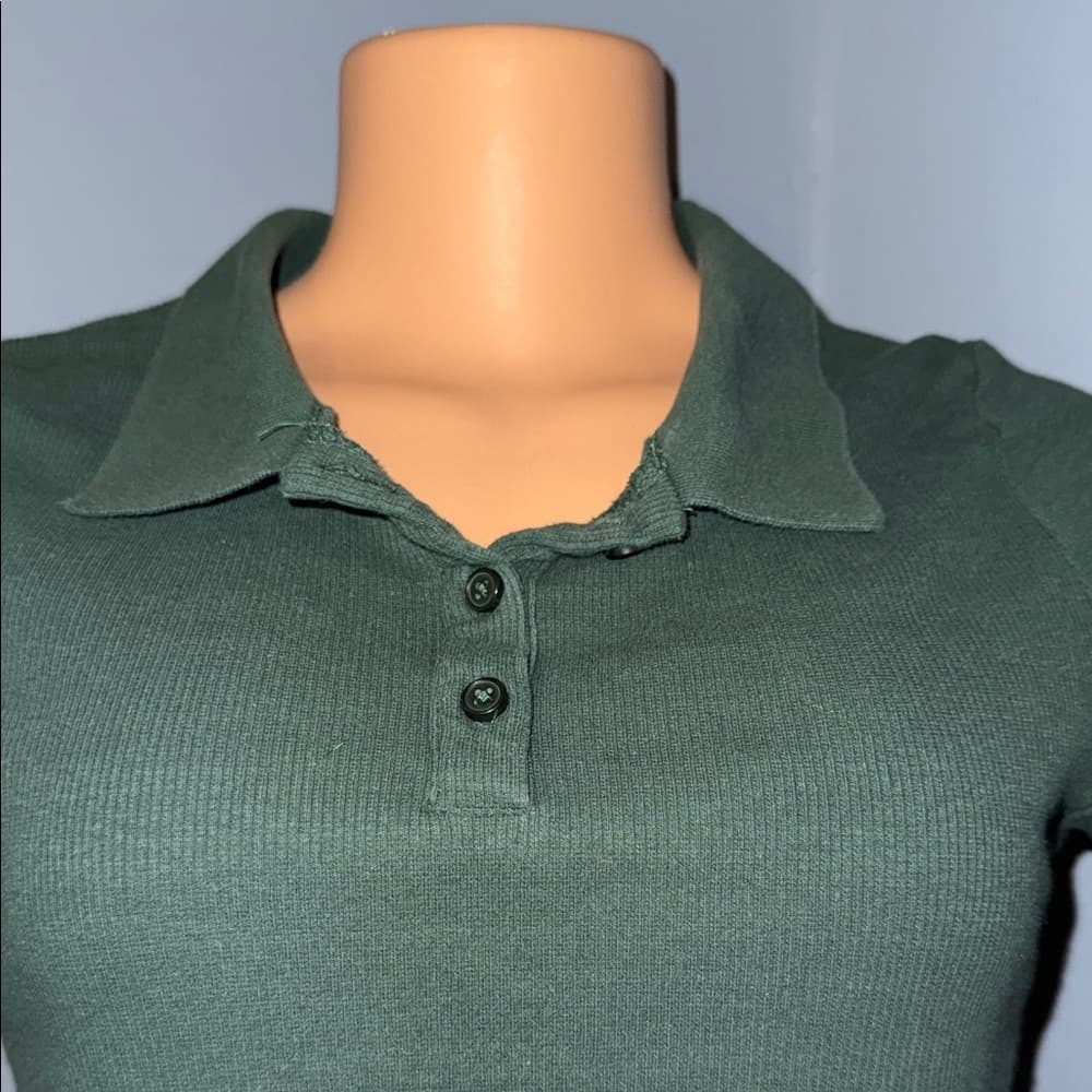 Wild Fable Forest Green Button Down Shirt