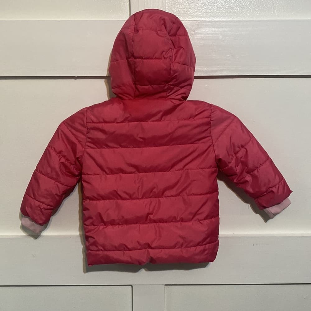 Swiss Tech pink puffer jacket