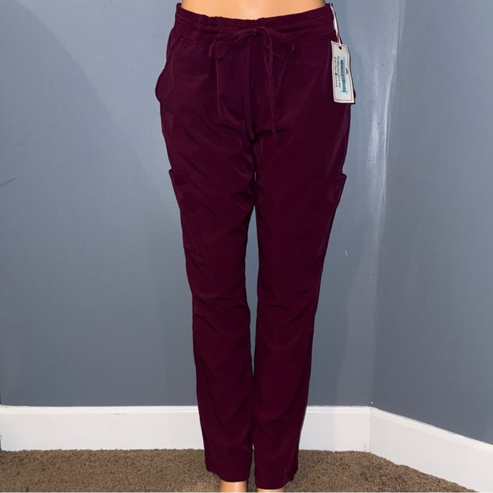 GT Performance Scrub Pants - Wine Colored, Size XL