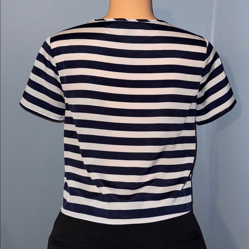 Forever 21 Striped Blouse Top – Size Small