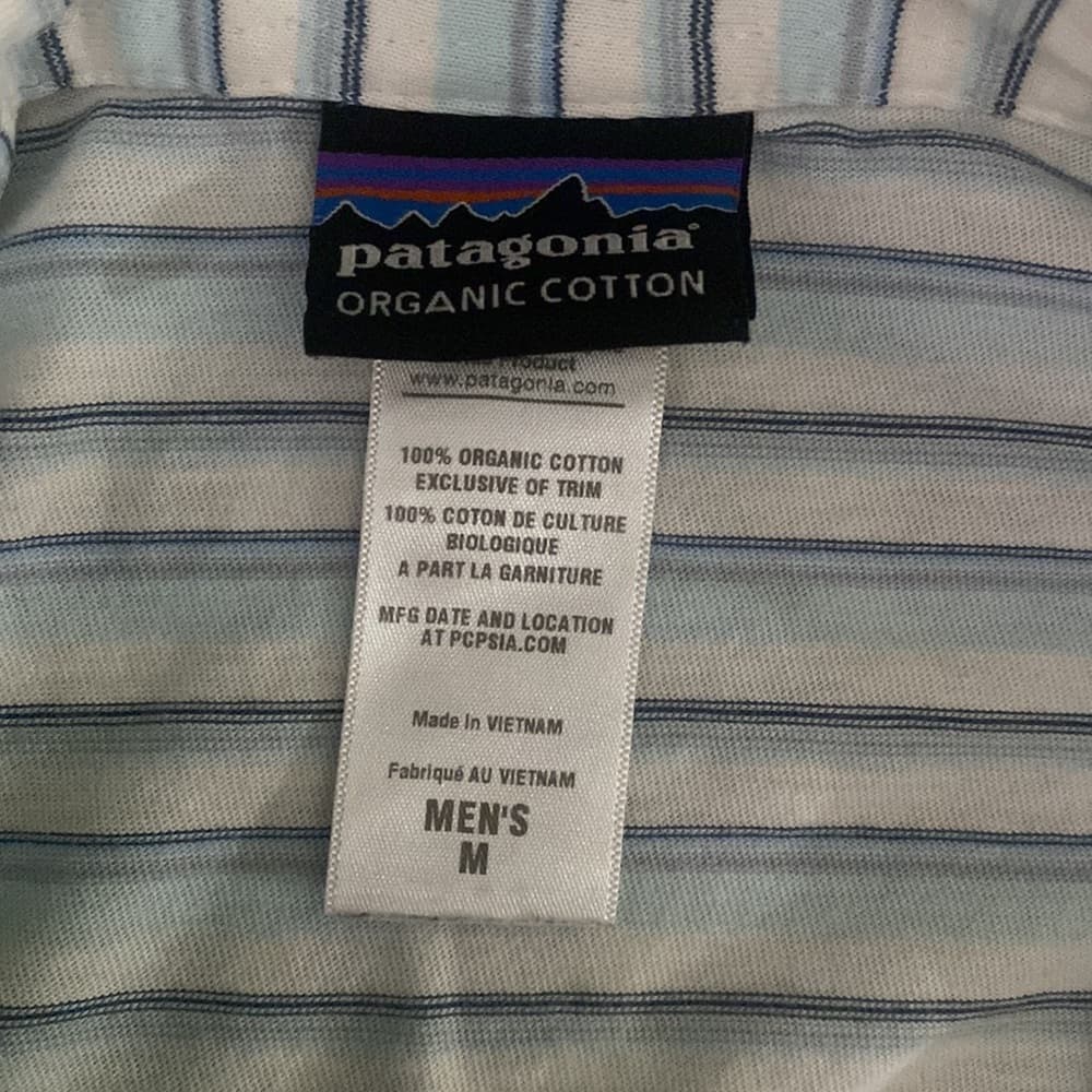 Patagonia organic cotton polo shirt