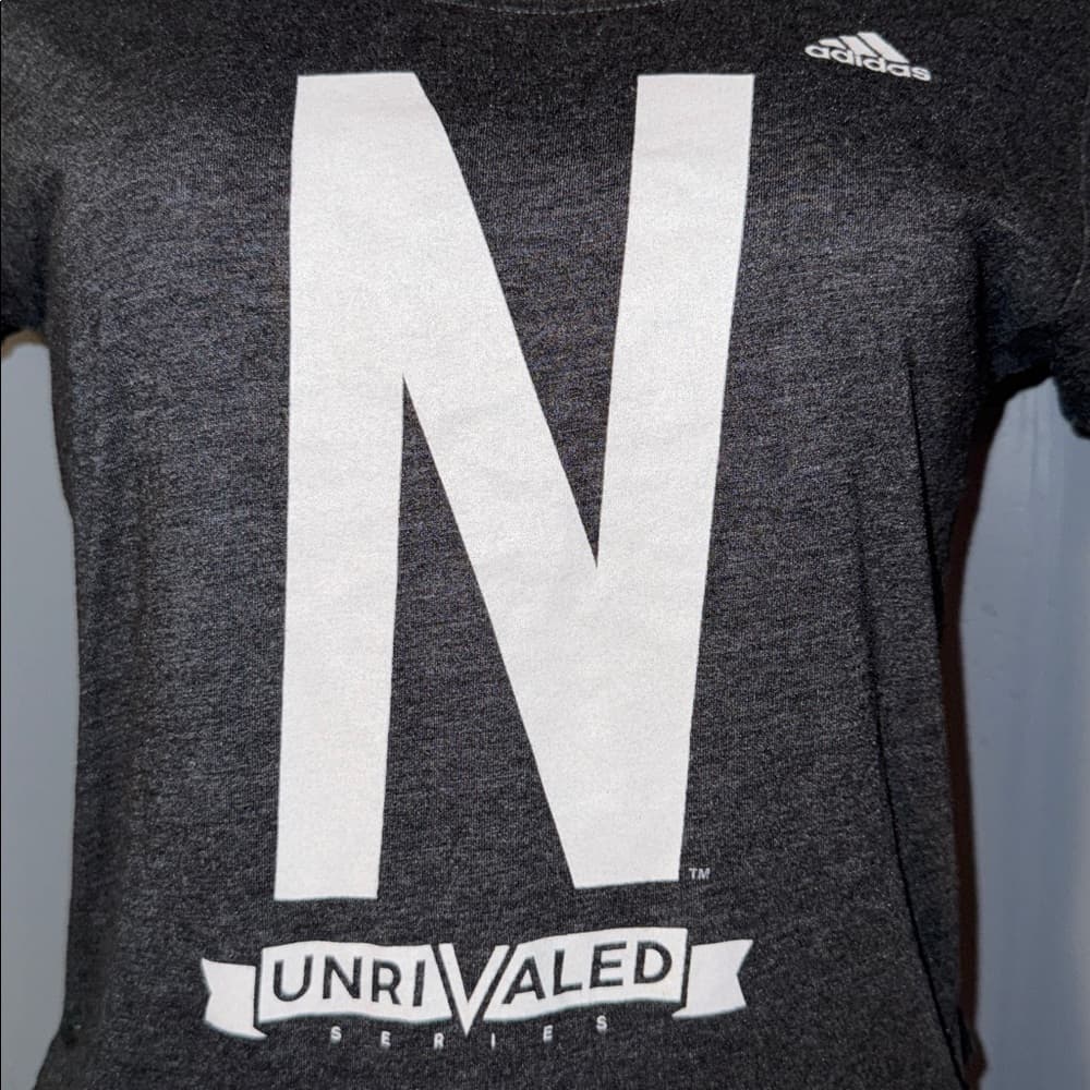 Stylish Adidas Graphic Tee - Size medium