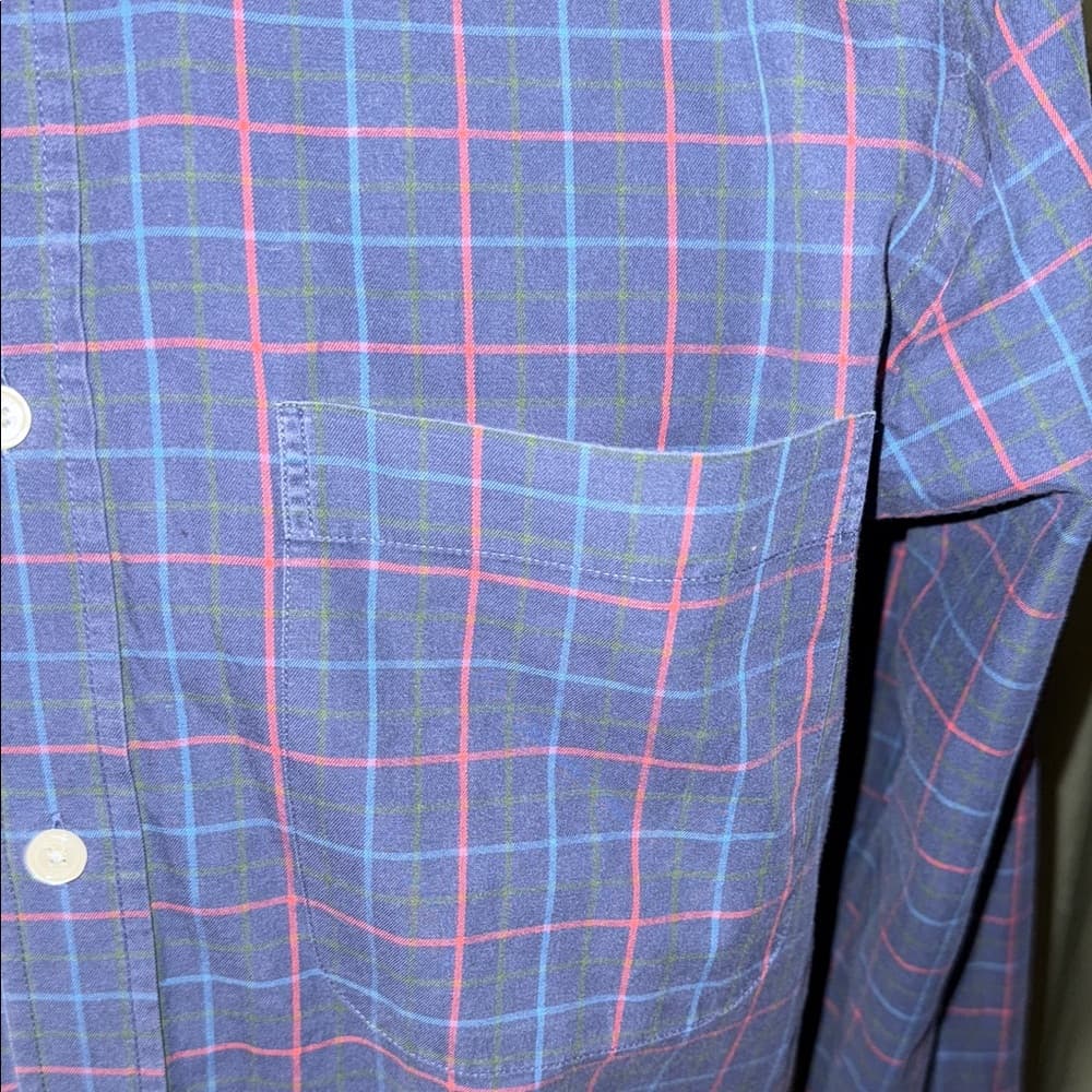 Bobby Jones Blue and Red Checkered Shirt