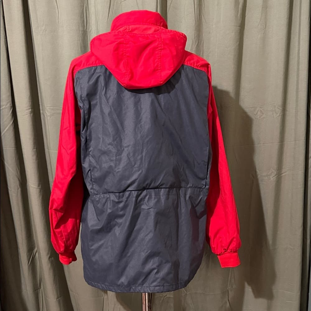 Fila Red and Navy Windbreaker Jacket