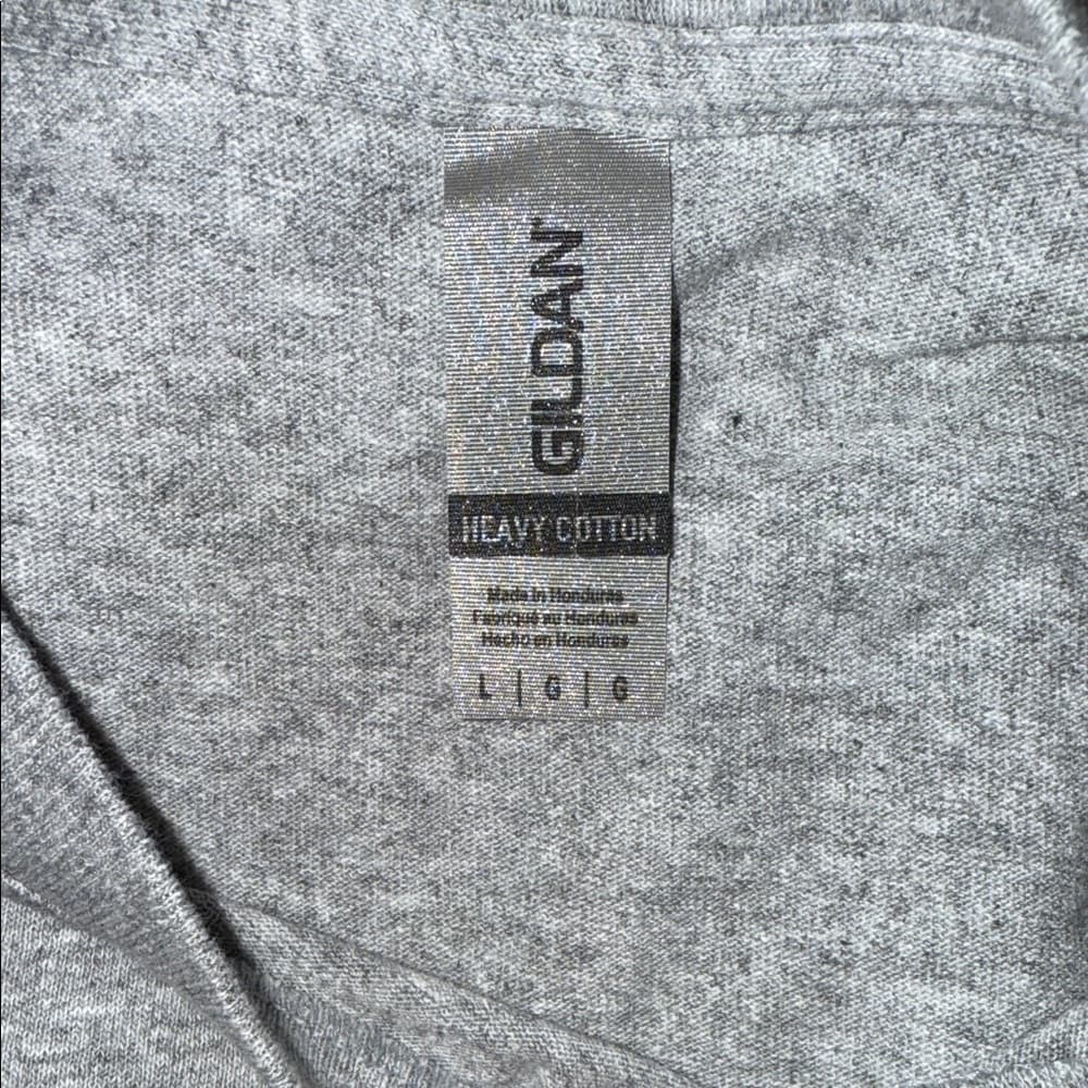 Gildan Light Gray 'Papa' Graphic Tee