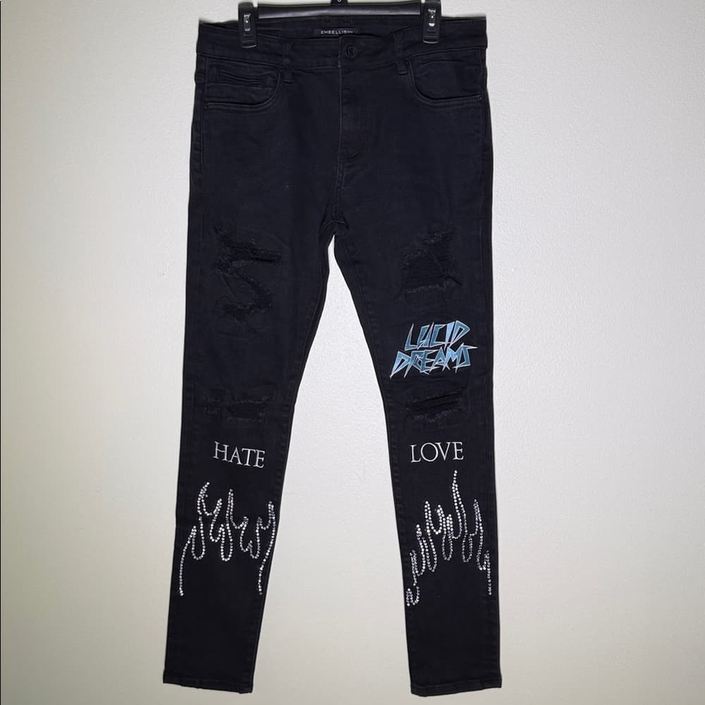 34 x 32 Embellish Jeans*