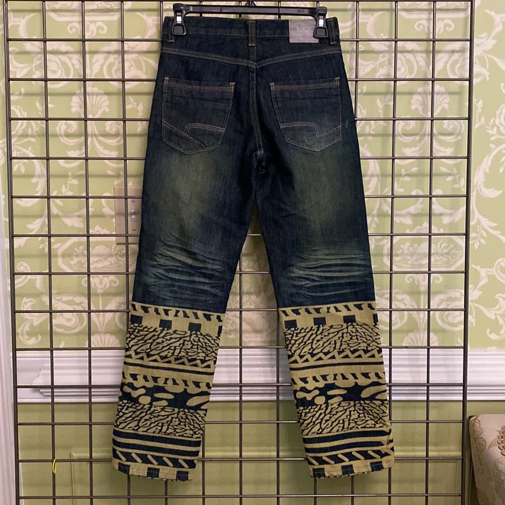 Black Lacquer dark denim jeans