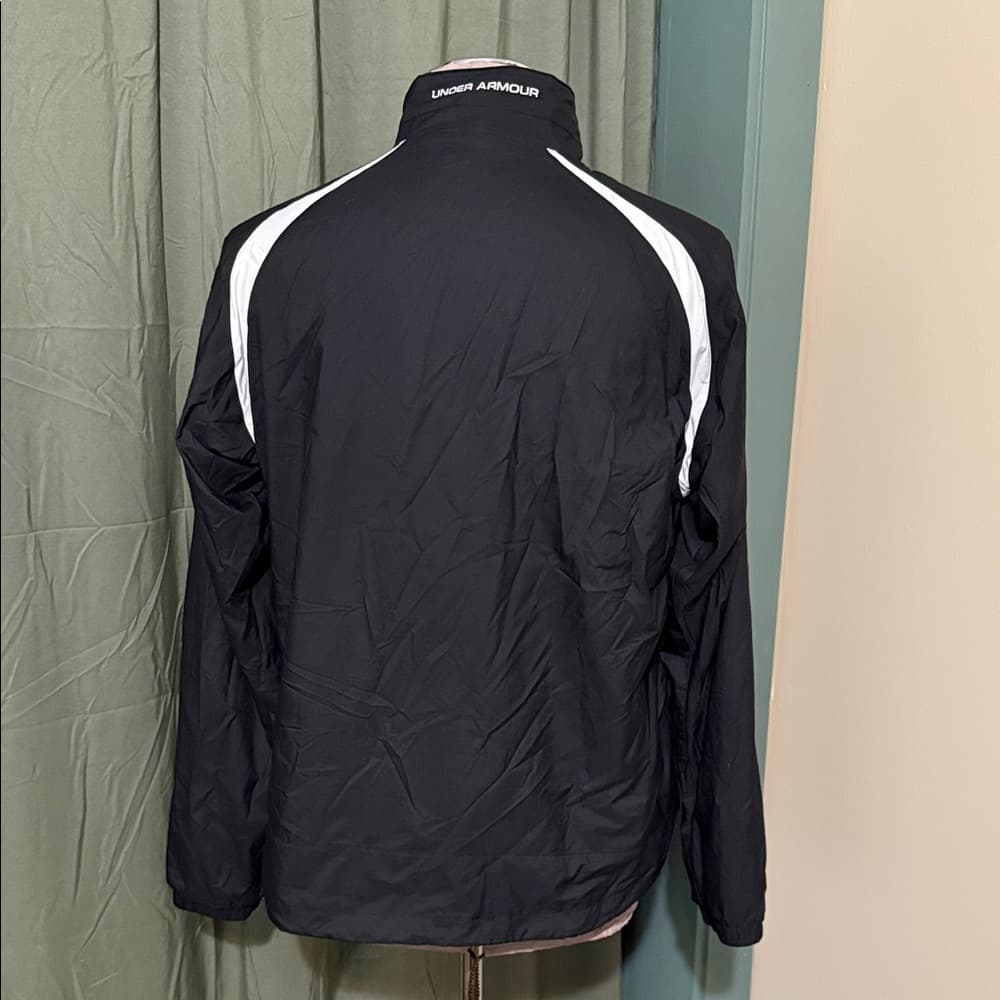 Men's Black Windbreaker Jacket