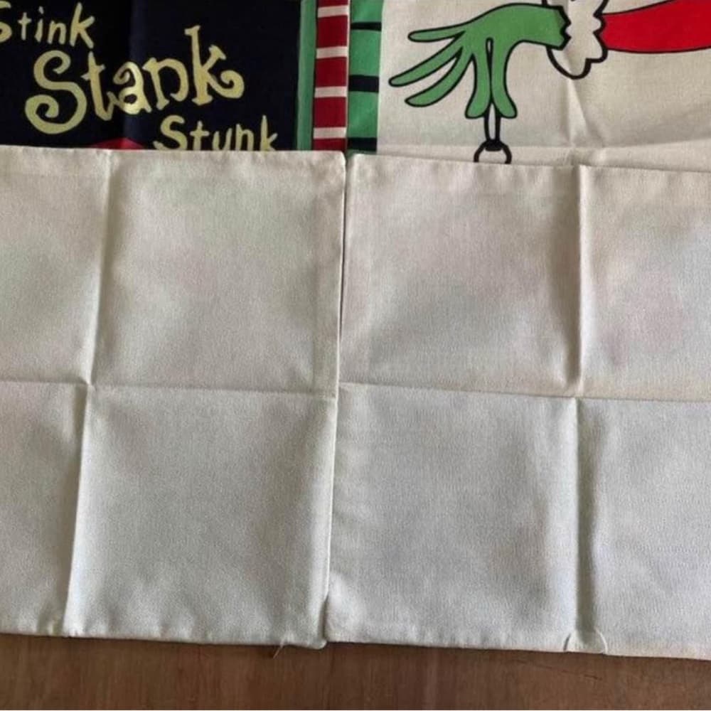 Festive Grinch Holiday Pillow Covers Set